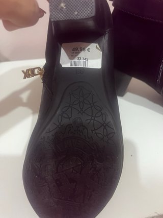 Botines Xti Negros Talla 38 Sin Estrenar