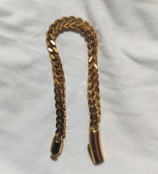 Pulsera Acero Inoxidable Dorada
