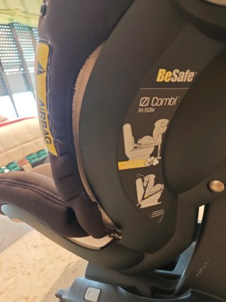 Silla coche BeSafe iZI Combi X4 isofix marrón