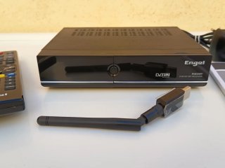 Receptor Satélite Engel DVB-S2 HDTV