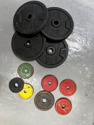 Pack de discos de pesas