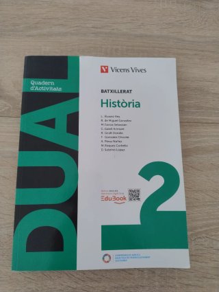 Història, 2 Batxillerat, Dual Quadern d'activitats