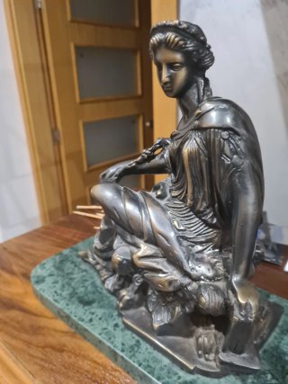 Escultura de bronce Lavergne