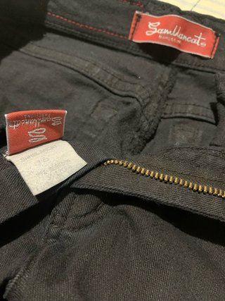 Pantalones Samblancat Negros Acampanados