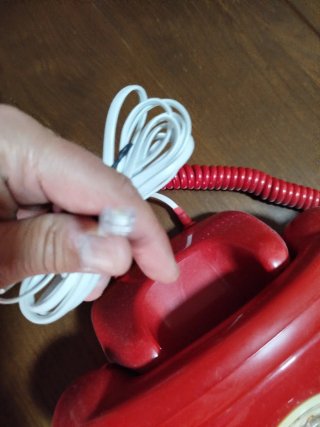 Teléfono heraldo de disco
