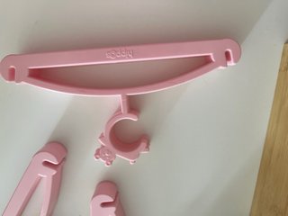 Perchas rosa niña/ bebe