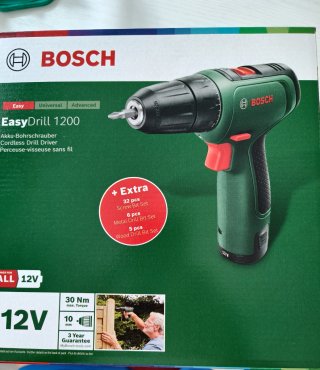 Bosch taladro/atornillador a batería EasyDrill 120