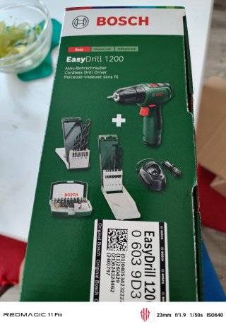 Bosch taladro/atornillador a batería EasyDrill 120