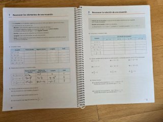 Refuerzo, Matemáticas