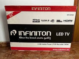 Televisor Infiniton Negro