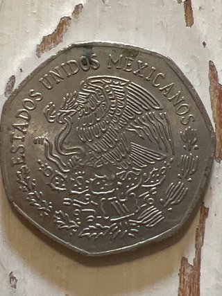 Moneta Ettagonale 10 Pesos Messico 1981 - Miguel H