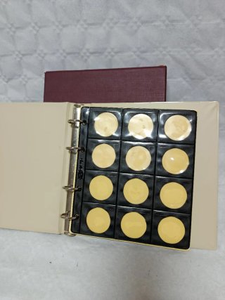 Àlbum para coleccionar monedas