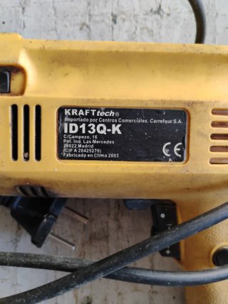 Taladro percuta 230v