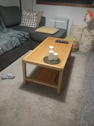 Mueble y mesa salón