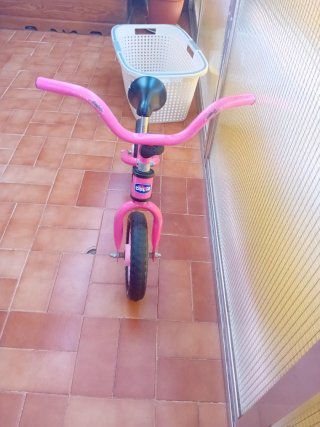 Bicicleta niña sin pedales