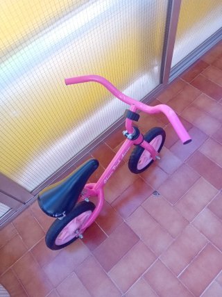Bicicleta niña sin pedales