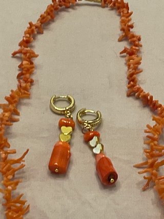 Collana in coralloRaro alta qualità