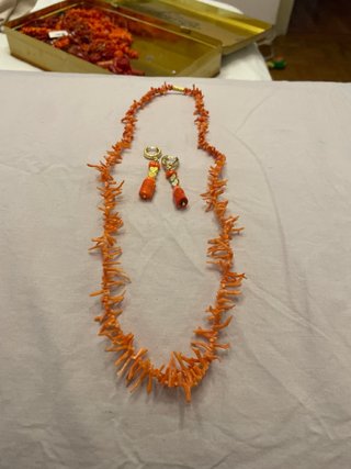 Collana in coralloRaro alta qualità