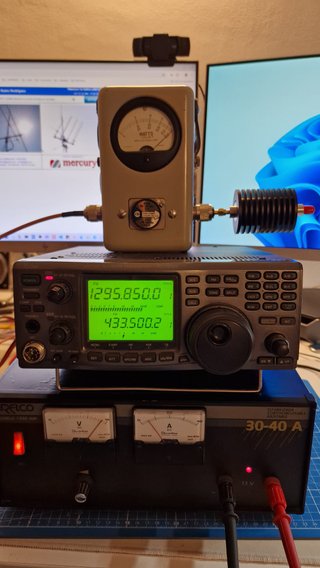 ICOM IC-910H FULL EQUIP — Configuración única