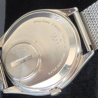 Seiko Type II JDM verde Kanji 1976 Quartz