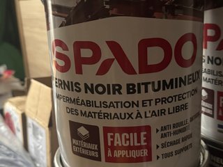 Barniz Negro Bituminoso SPADO 4L