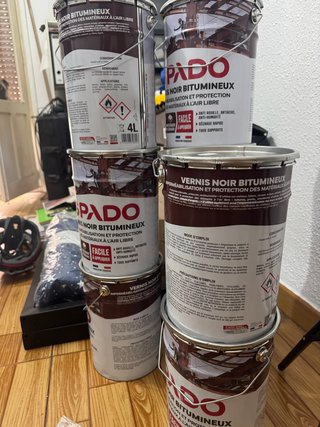 Barniz Negro Bituminoso SPADO 4L