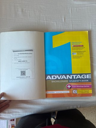 Advantage Student's book. Bachillerato 1