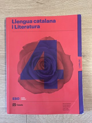 Llengua Catalana i Literatura 4 ESO