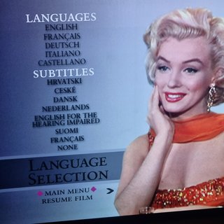 Marilyn Monroe DVD box set 7 film Volume uno Ital