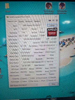AMD Radeon Rx 6700 xt SFX 12gb
