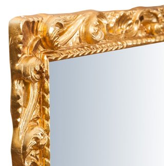 Specchio da parete verticale/orizzontale in legno