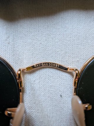 Gafas de Sol Ray-Ban RB3447 Dorado/Verde