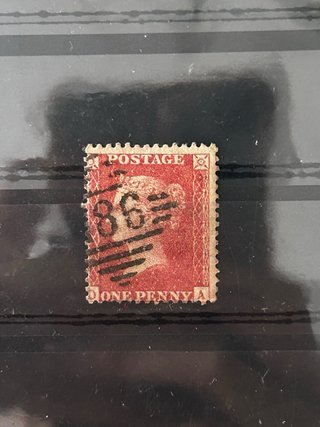 Sello Penny red reina Victoria