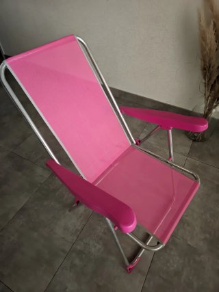 Silla plegable alta