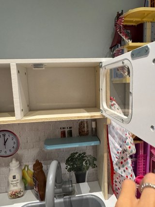 Cocina de juguete con luz y utensilios de cocina