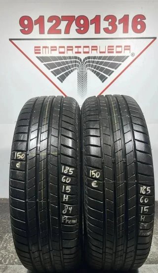 185 60 15 H BRIDGESTONE RUEDA PREMIUM YA MONTADA