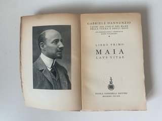 Libro Gabriele D’Annunzio vintage