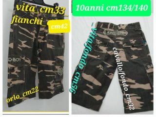 Bermuda 3/4 pinocchietto Gems Baby 10anni 134/140