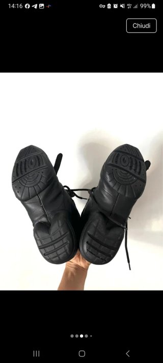 Scarpe capezio 39 da danza sport nere