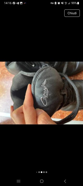 Scarpe capezio 39 da danza sport nere