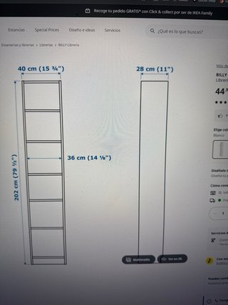 Ikea billy Libreria