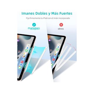 Metapen A11 lápiz táctil para iPad carga rápida