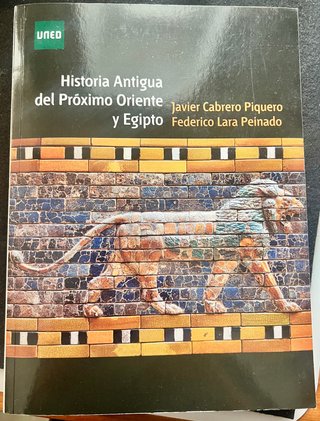 Libro oficial Uned Historia Antigua I