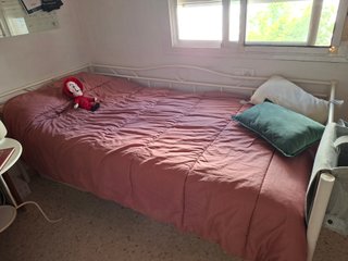 Letto in ferro battuto Ikea + materasso