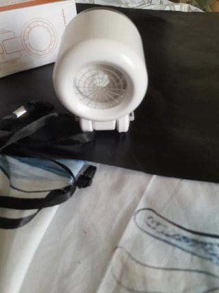 Ventilatore portatile con luce LED