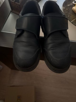 Zapatos colegio azul marino