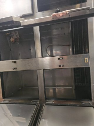 Nevera industrial acero inoxidable