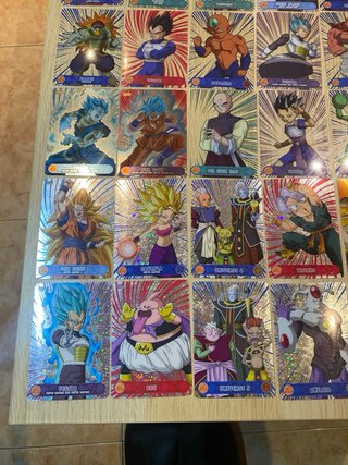 Lote 48 Cartas Dragon Ball Super Panini