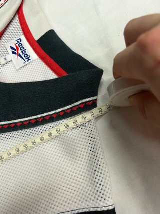Polo Reebok Vintage 90s Colorblock con Zip e Mesh