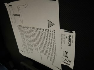 Silla oficina Ikea Markus